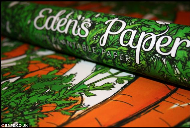 Eden`s Paper | 100% Plantable Wrapping Paper