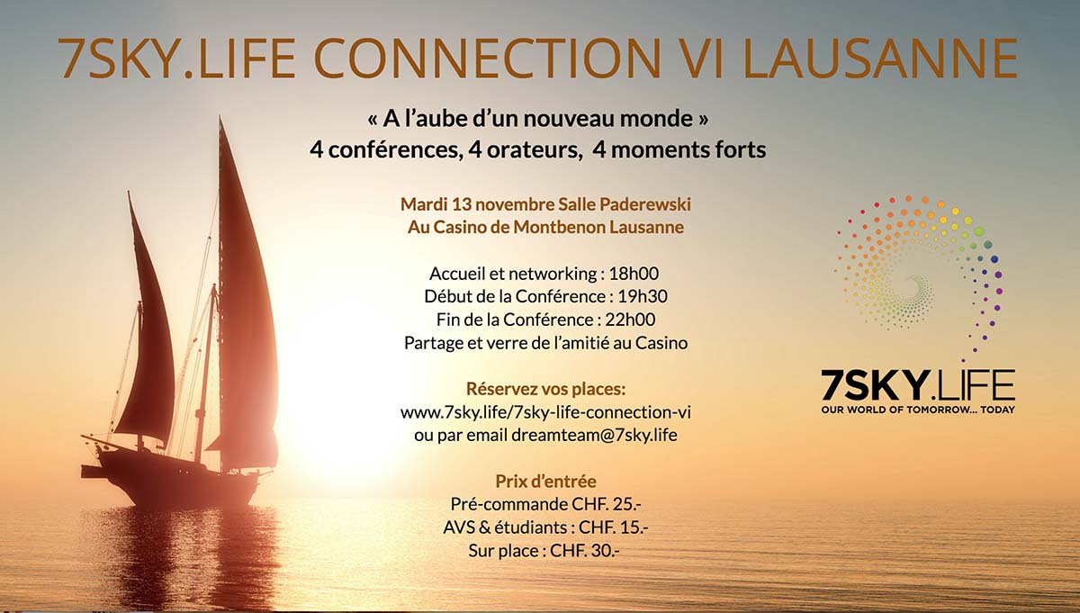 7sky.life Connection VI Lausanne, A l’aube d’un nouveau monde, our speakers