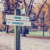 The difference between men and women. Something to meditate