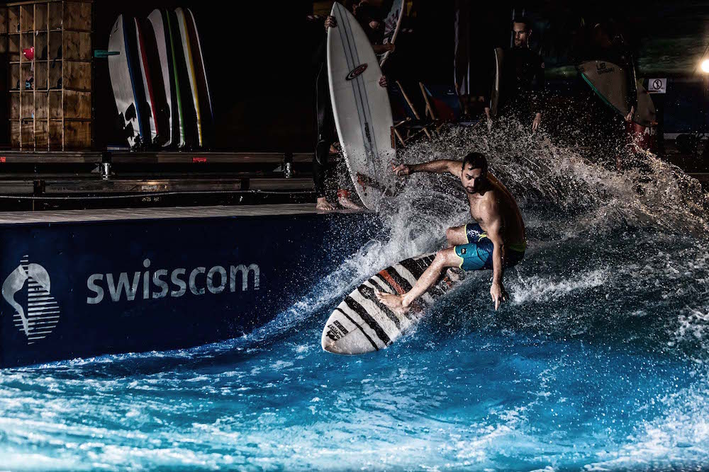 Du surf en Suisse avec la Swisscom Giga-Wave…