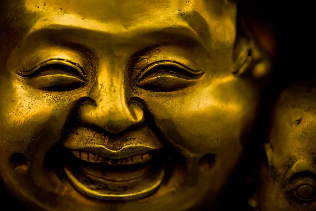 The laughing of Buddha with Mooji