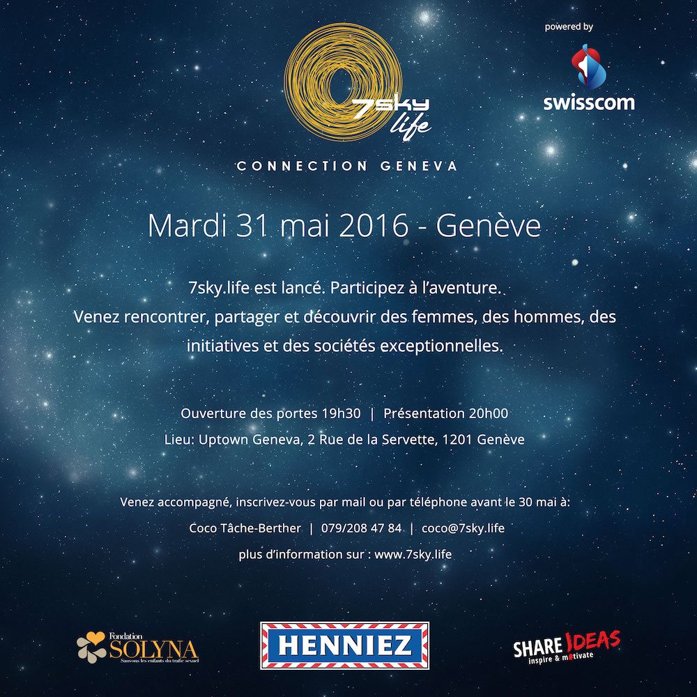 7sky.life Connection Geneva 31 mai 2016