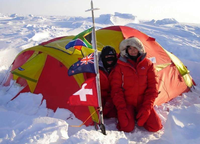 The youngest kids to ski to the North Pole