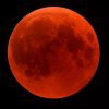 Eine Botschaft des Tages und der Mond wird rot heute Abend während eines spektakulären astronomischen Phänomens