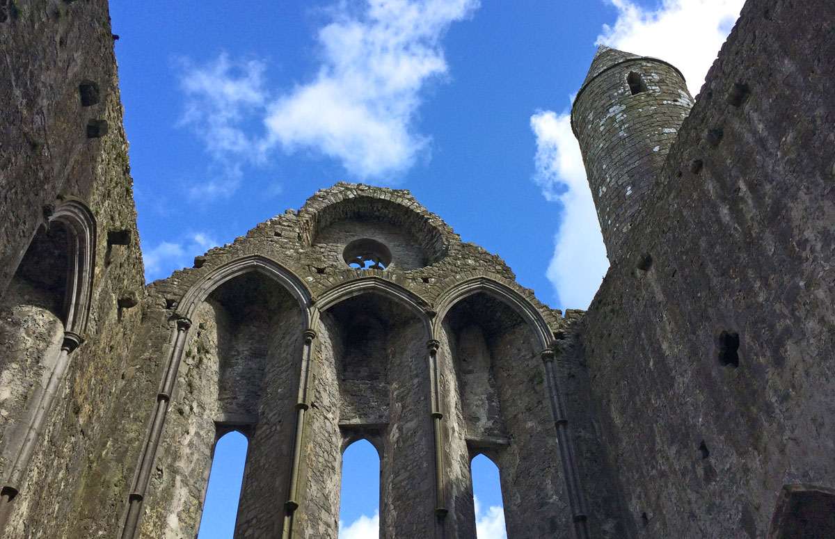 Modern Spirituality in ancient Ruins in Ireland